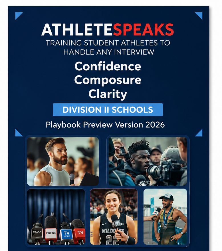 AthleteSpeaks Annual Department License | DIVISION II